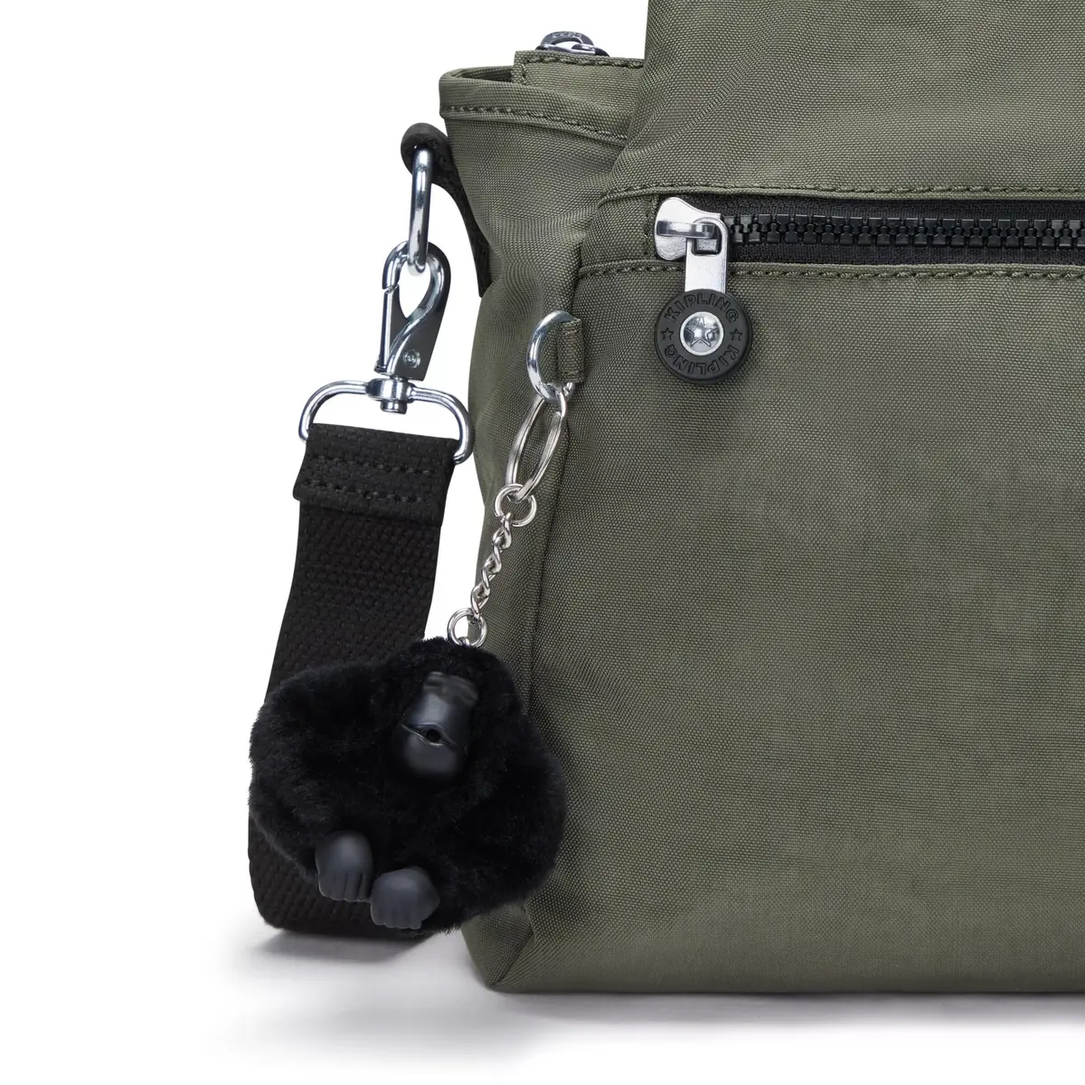 Kipling Women's Elysia Crossbody Bag, Lightweight, Multi-Compartment Magnetic Snap Pockets, Shoulder Bag - view 6