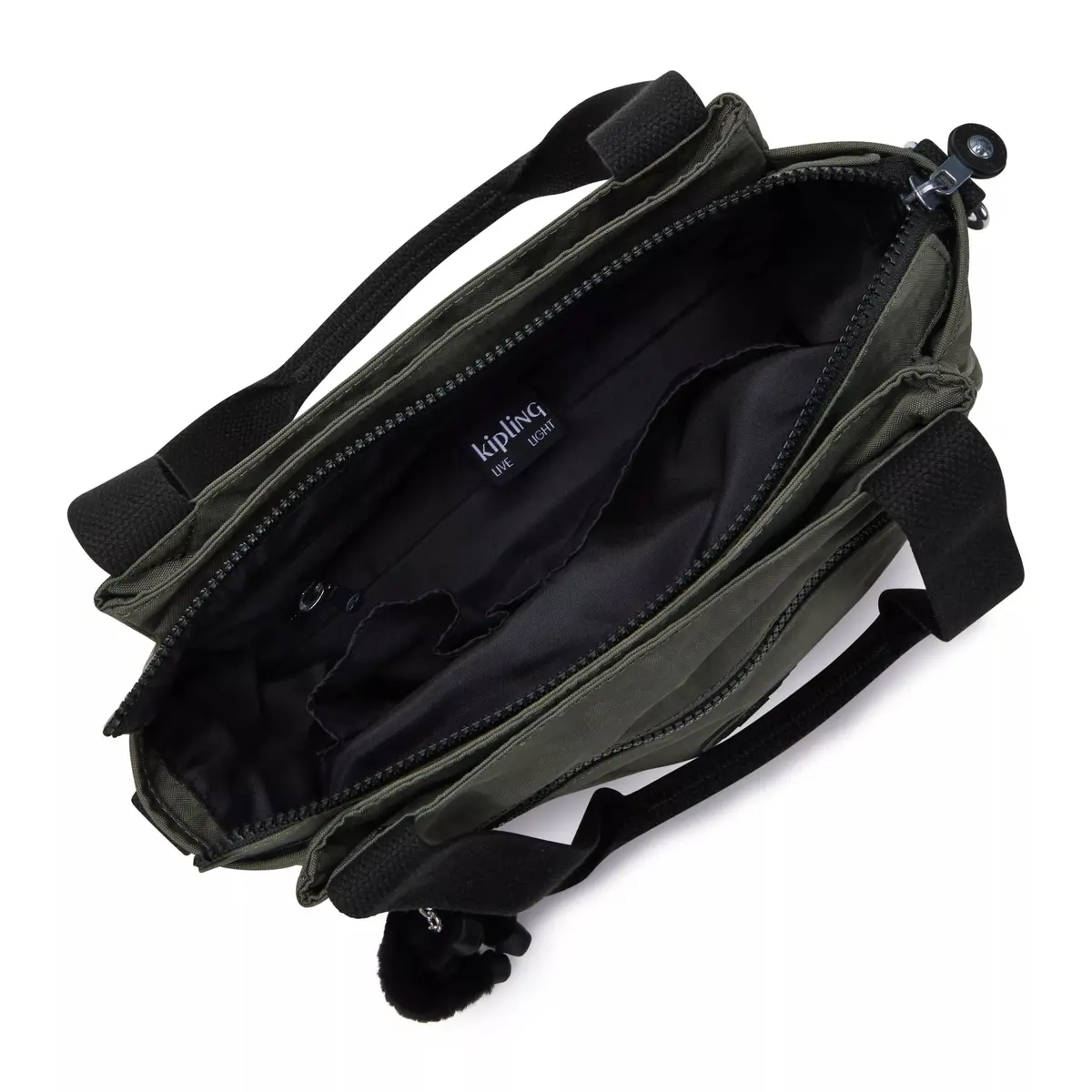 Kipling Women's Elysia Crossbody Bag, Lightweight, Multi-Compartment Magnetic Snap Pockets, Shoulder Bag - view 3