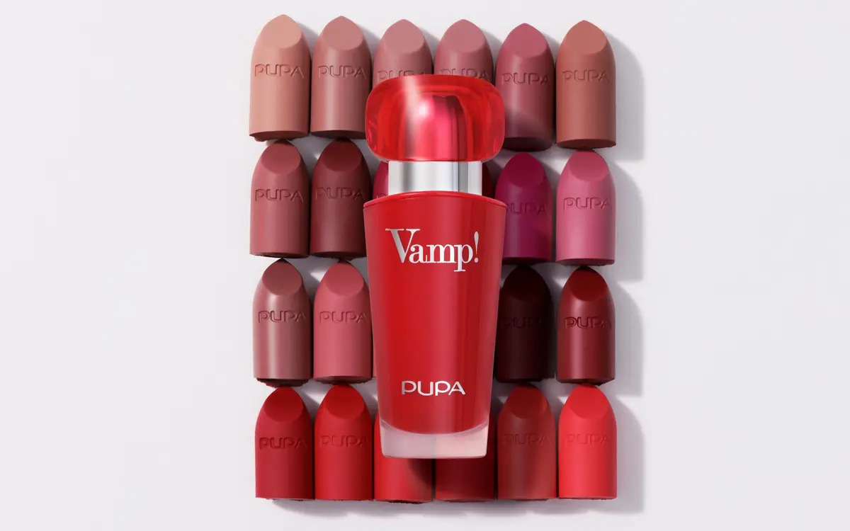 Pupa Milano Vamp! Extreme Colour Lipstick 0.123 Oz | Fuller, Defined Lips with Plumping Treatment - view 3