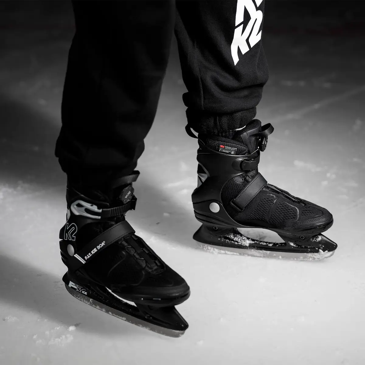 K2 F.I.T. Ice Boa Men's Ice Skates 6.0 | Heat-Moldable, Boa Closure, Stainless Steel Blades - view 7