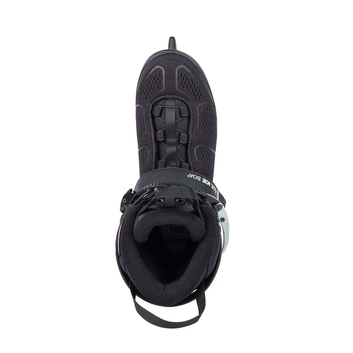 K2 F.I.T. Ice Boa Mens Ice Skates 2022 - Gray / 11.0 | Water-Resistant, Stability Plus Cuff, BOA Fit System - view 3