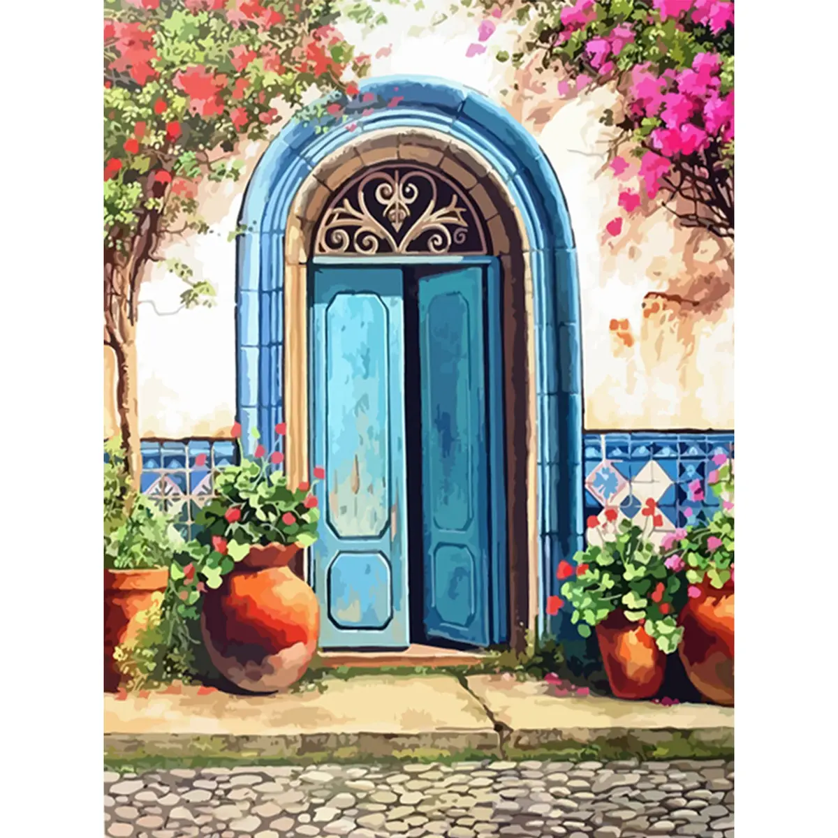 Amphol Paint by Numbers Kit 16"x20" | Easy DIY Canvas Art for Beginners & Kids - main product image