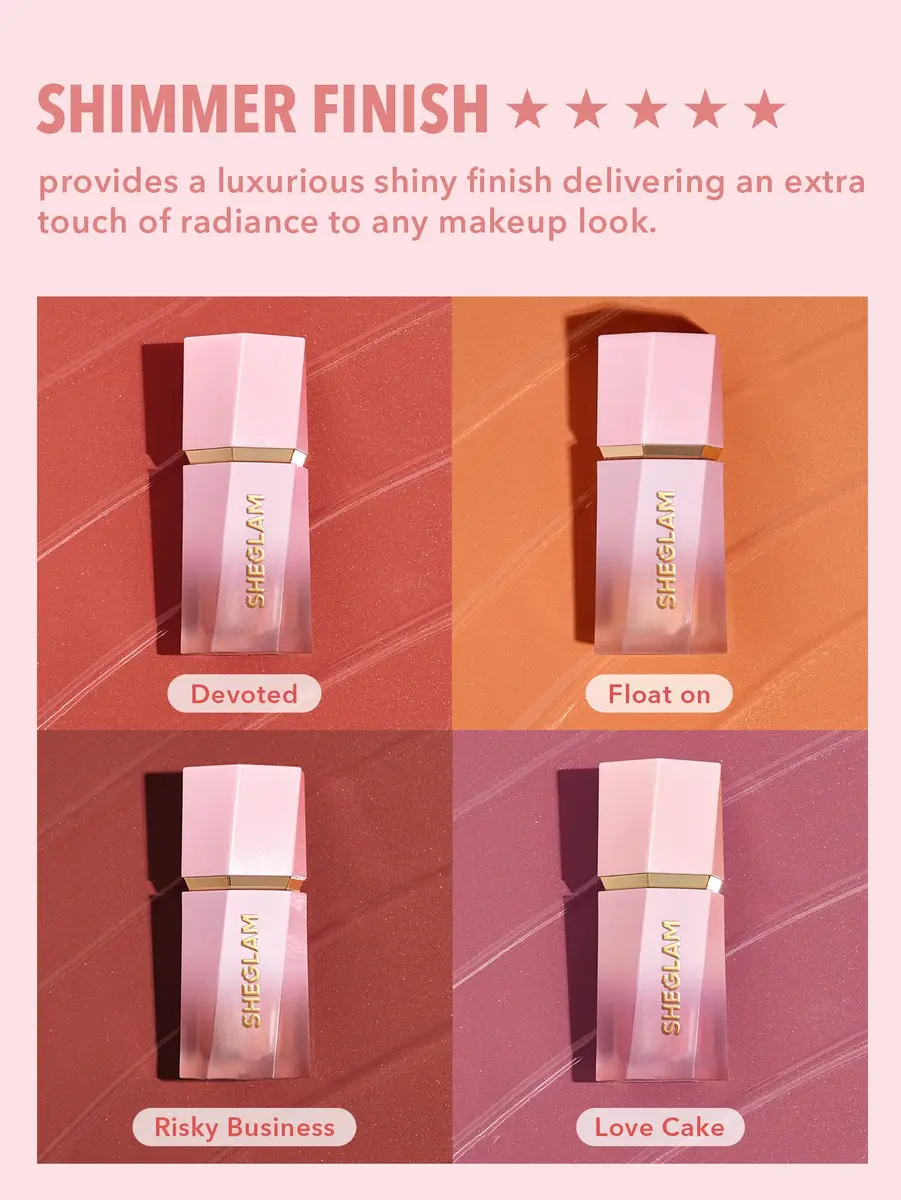 SHEGLAM Color Bloom Dayglow Liquid Blush for Cheeks 0.18 Fl Oz | Shimmer Finish, Long-Wearing, Vegan - view 5