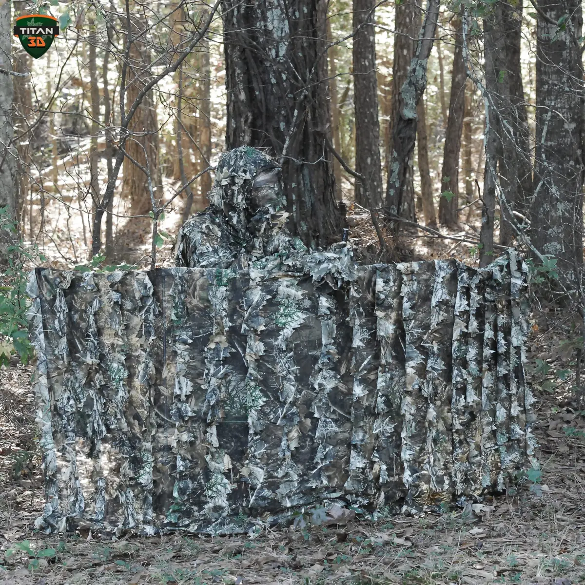 Titan 3D Leafy Gloves for Leafy Suit | Lightweight Camouflage Gloves for Hunting & Airsoft - view 5