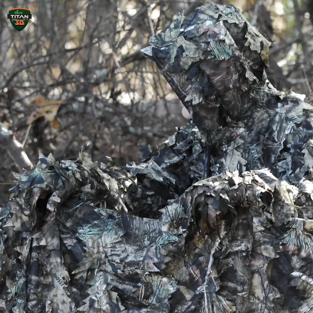 Titan 3D Leafy Gloves for Leafy Suit | Lightweight Camouflage Gloves for Hunting & Airsoft - view 7