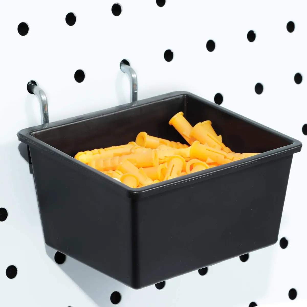 FRIMOONY 165-Piece Pegboard Hooks Assortment with Bins & Locks | 1/8" & 1/4" Compatible - view 4