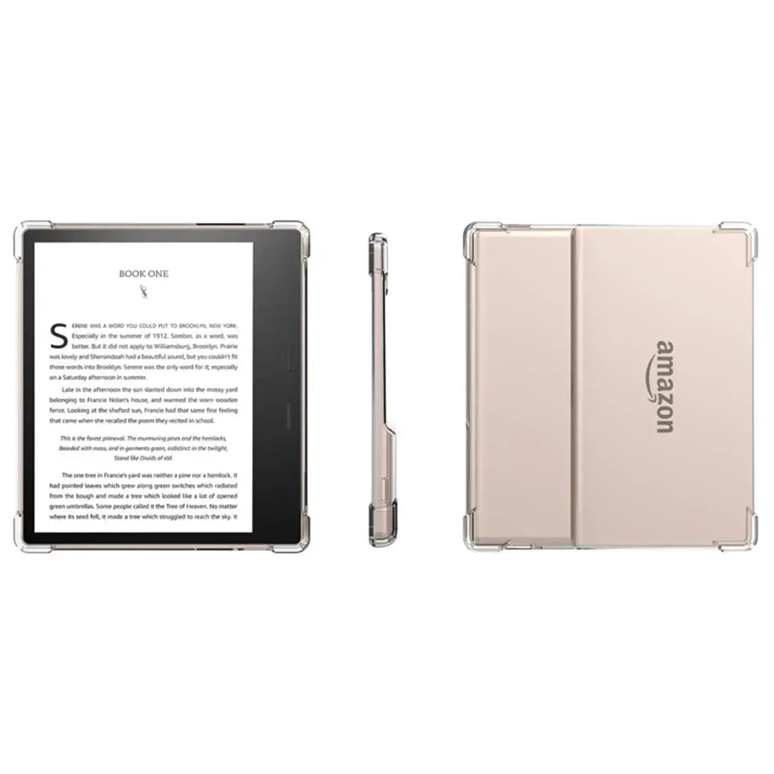 Zcooooool Clear Case for Kindle Oasis (9th & 10th Gen, 7-inch) | Reinforced Corners for Impact Protection - view 4