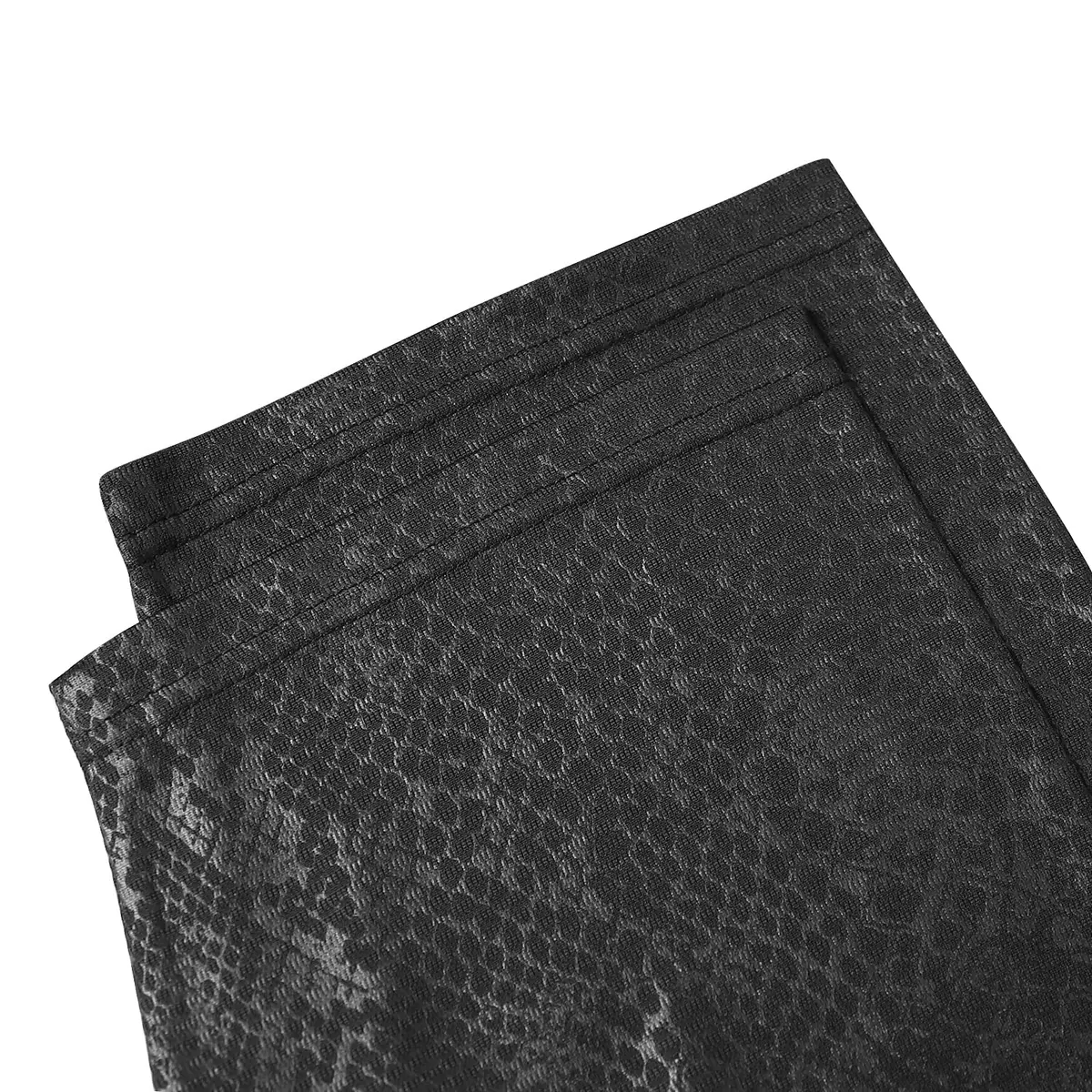 JKNAKN X-Large Black Baseball Jersey | Classic Short Sleeve Button Down - view 6