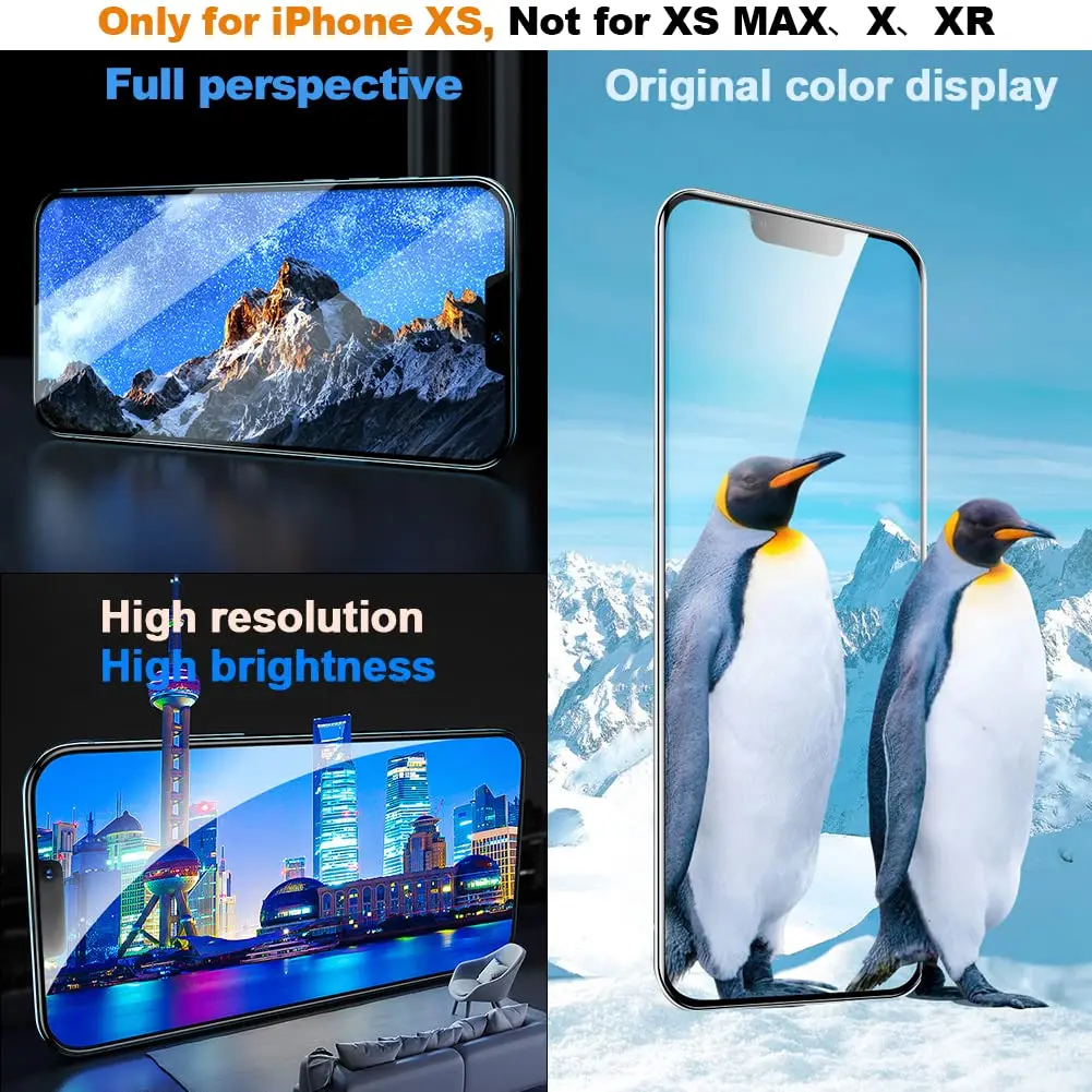 EFAITHFIX iPhone XS OLED Screen Replacement 5.8 Inch | Full Assembly with Tools & Waterproof Adhesive - view 6