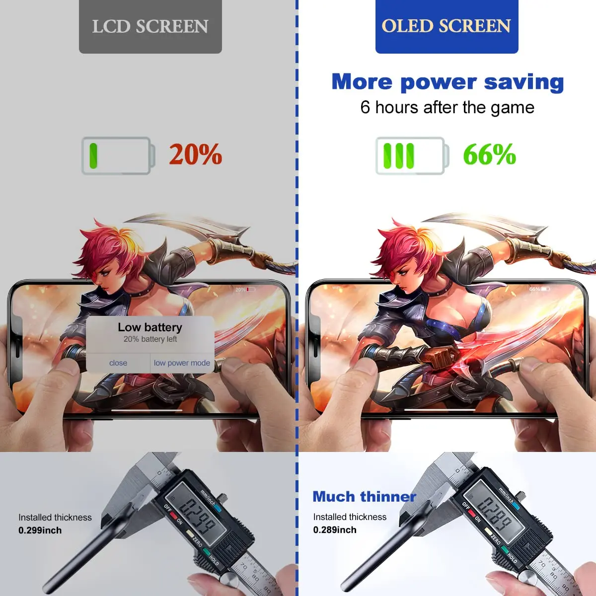 EFAITHFIX iPhone XS OLED Screen Replacement 5.8 Inch | Full Assembly with Tools & Waterproof Adhesive - view 3