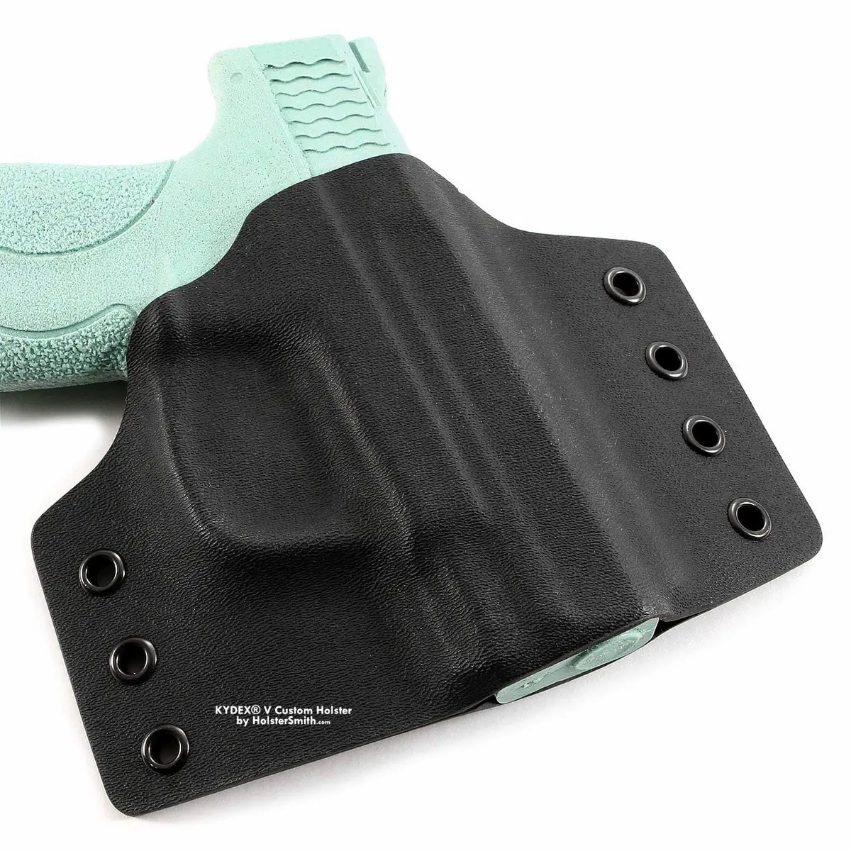 Holstex Kydex V Thermoform Sheet - Black P1 Texture 0.080in (20.3cm x 30.5cm) | USA-Made for Holster Making - view 8