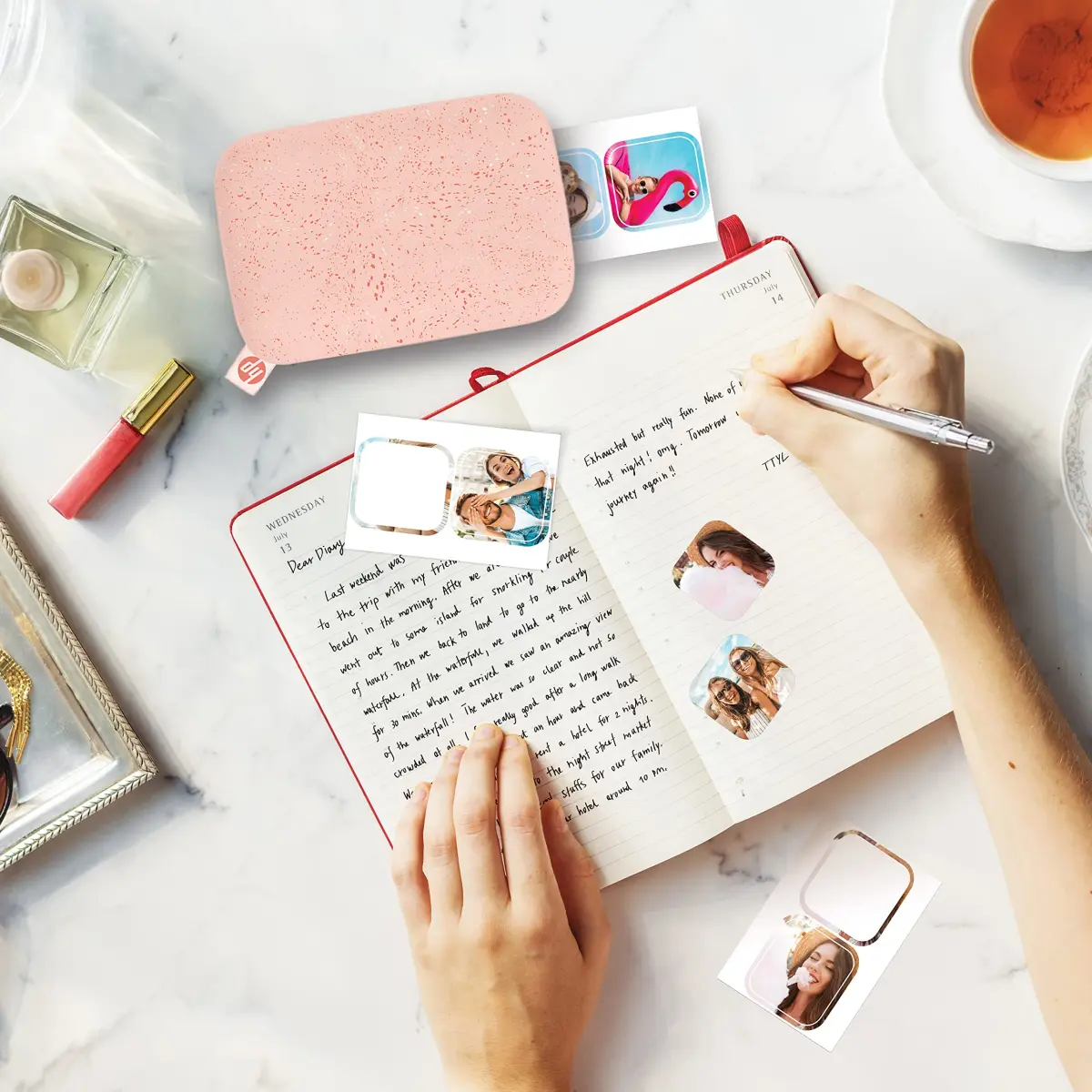 HP Sprocket 2x3” Premium Zink Pre-Cut Sticker Photo Paper, 30 Sheets (7.62x5.08 cm) | Fade-Resistant & Smudge-Proof - view 4