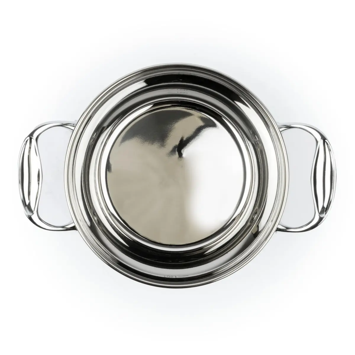 David Burke Splendor Stainless Steel 3-Quart Dutch Oven with Glass Lid | 2.83 kg (6.3 lb) Cookware - view 3