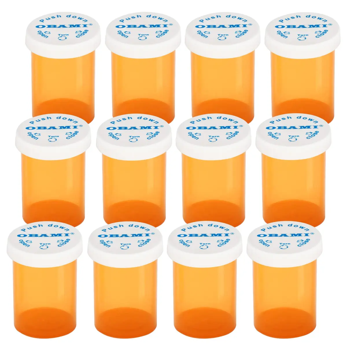 Obami Personal Pill Dispenser 20 Dram | Child-Resistant, Portable & Durable - main product image