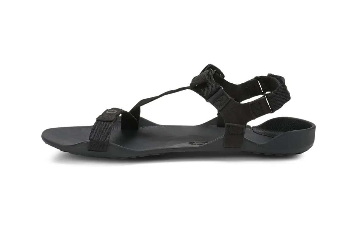 Xero Shoes Z-Trek Barefoot Hiking Sandals Black 11 | Minimalist Trail Footwear for Women - main product image
