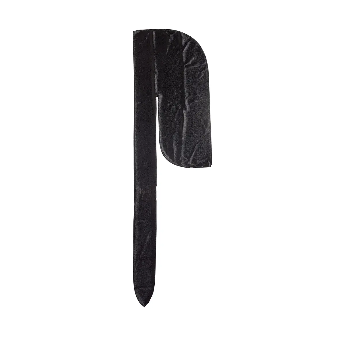 RED by Kiss Bow Wow Extreme Shine Silky Durag - Black | Breathable Wave Compression Doo Rag with Long Tails - view 2