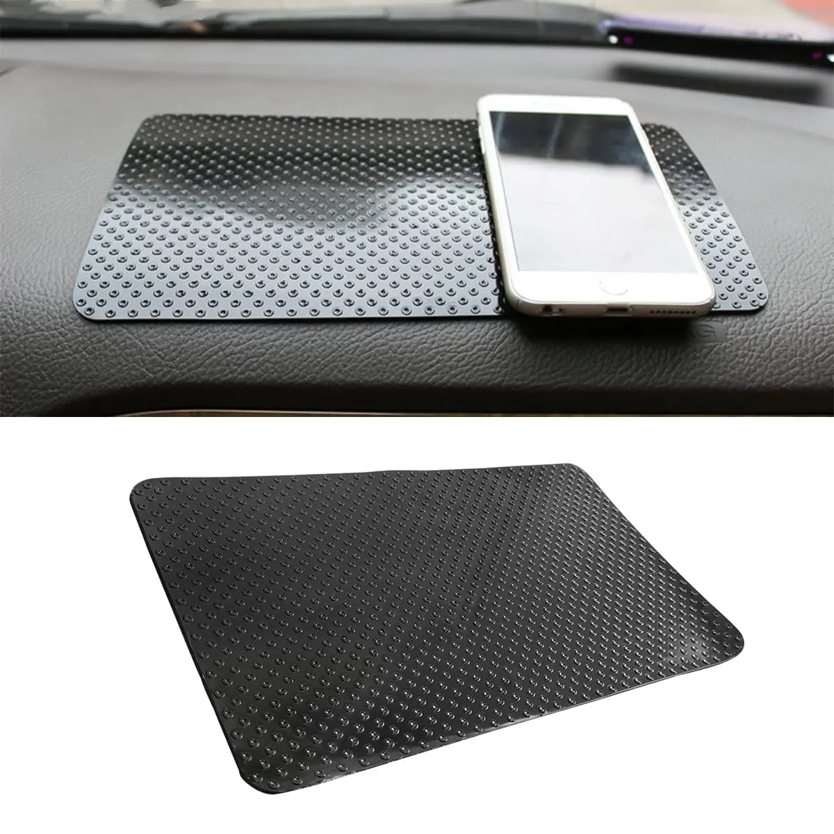 BLAU GRUN 10.6 in x 5.9 in Car Dashboard Anti-Slip Mat | Waterproof, Eco-Friendly, Universal Fit - main product image