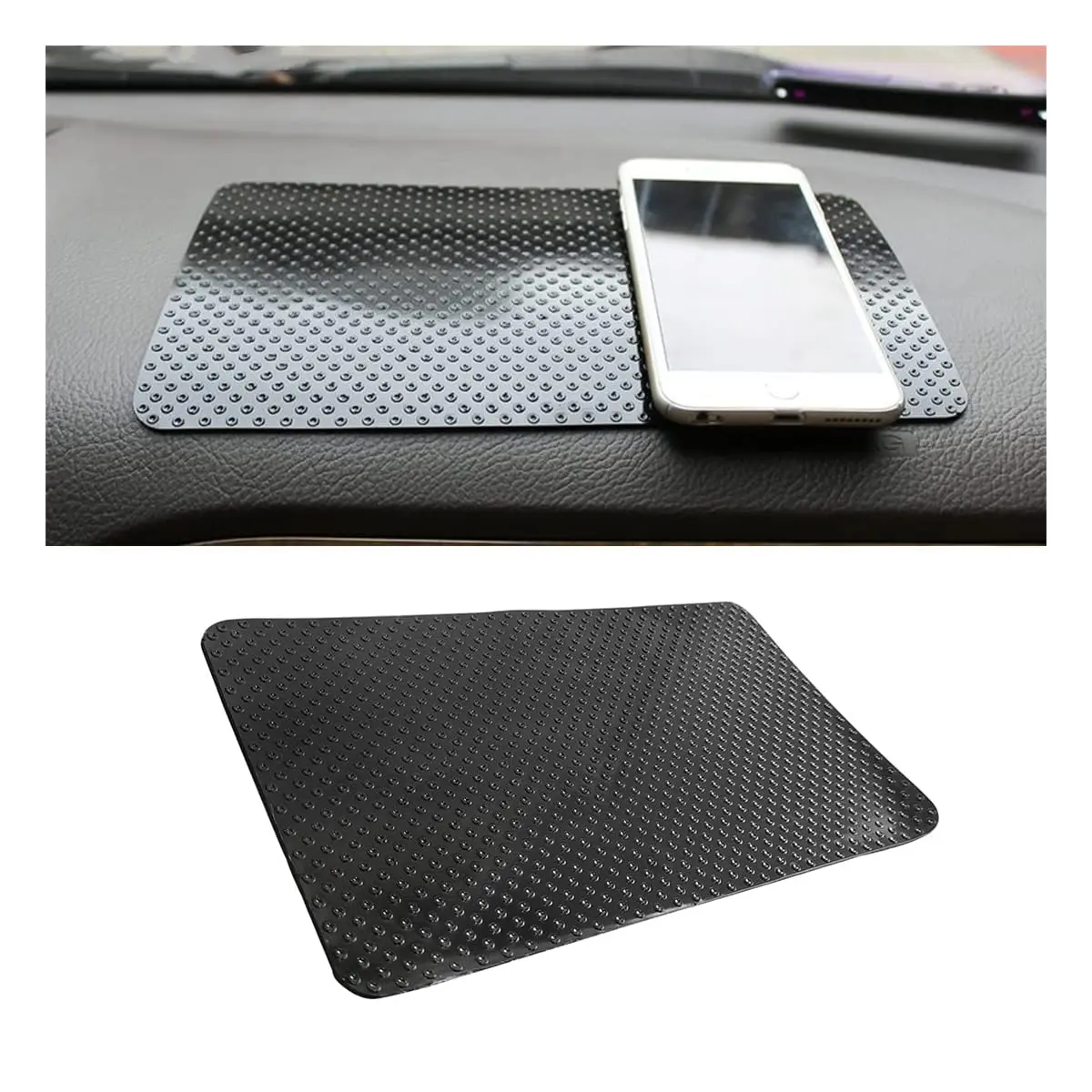 BLAU GRUN 10.6 in x 5.9 in Car Dashboard Anti-Slip Mat | Waterproof, Eco-Friendly, Universal Fit - view 8