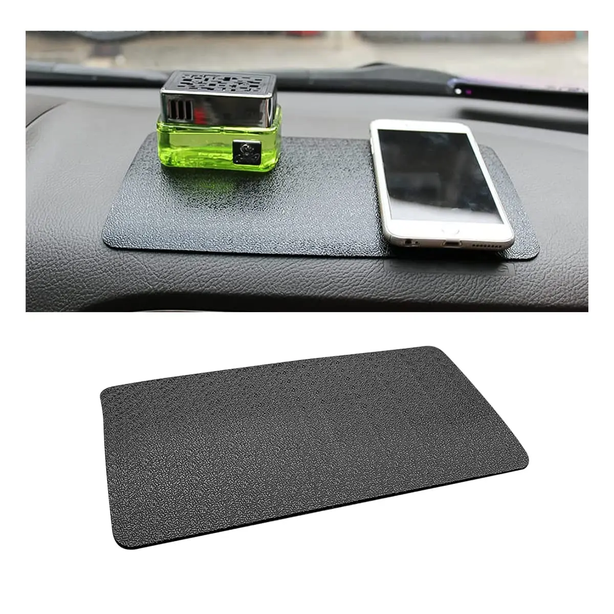 BLAU GRUN Universal Car Dashboard Anti-Slip Mat 27cm (10.6 Inch) x 15cm (5.9 Inch) | Holds Phones, Keys & More on Bumpy Roads - view 8