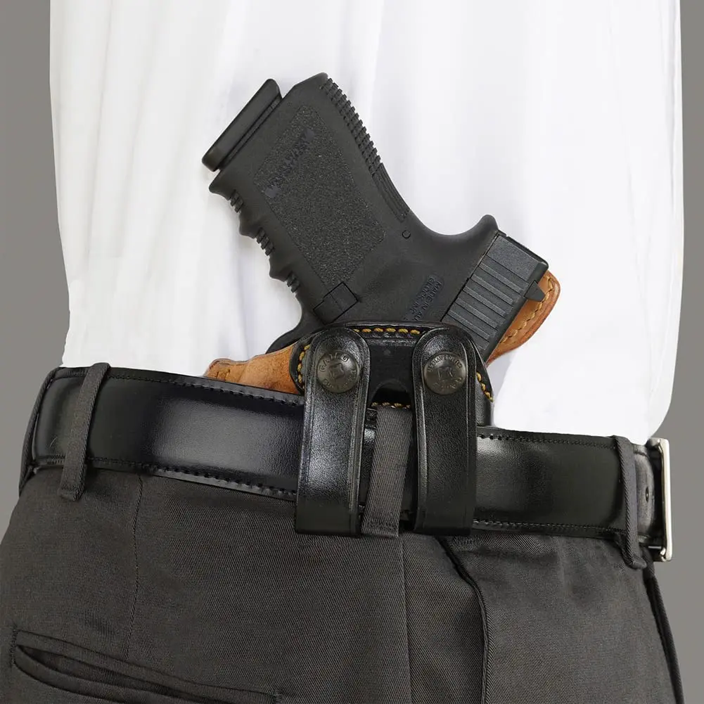 Galco Royal Guard 2.0 IWB Holster for Glock 42, Sig Sauer P365, P365X | Durable Horsehide, Concealed Carry - view 3