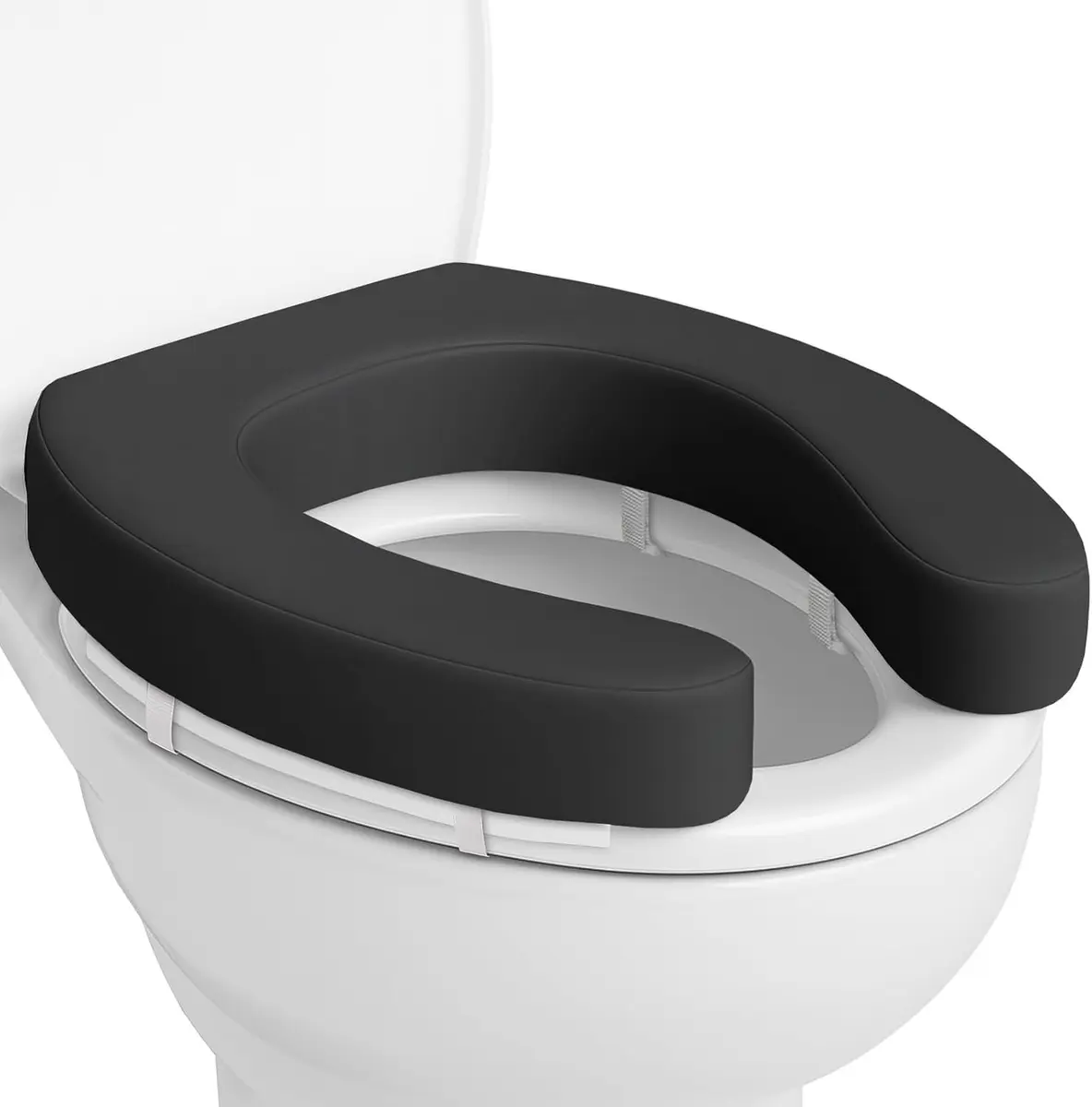 Vive Toilet Seat Cushion 2" Soft Foam | Relieves Pressure Points for Bathroom Mobility - main product image
