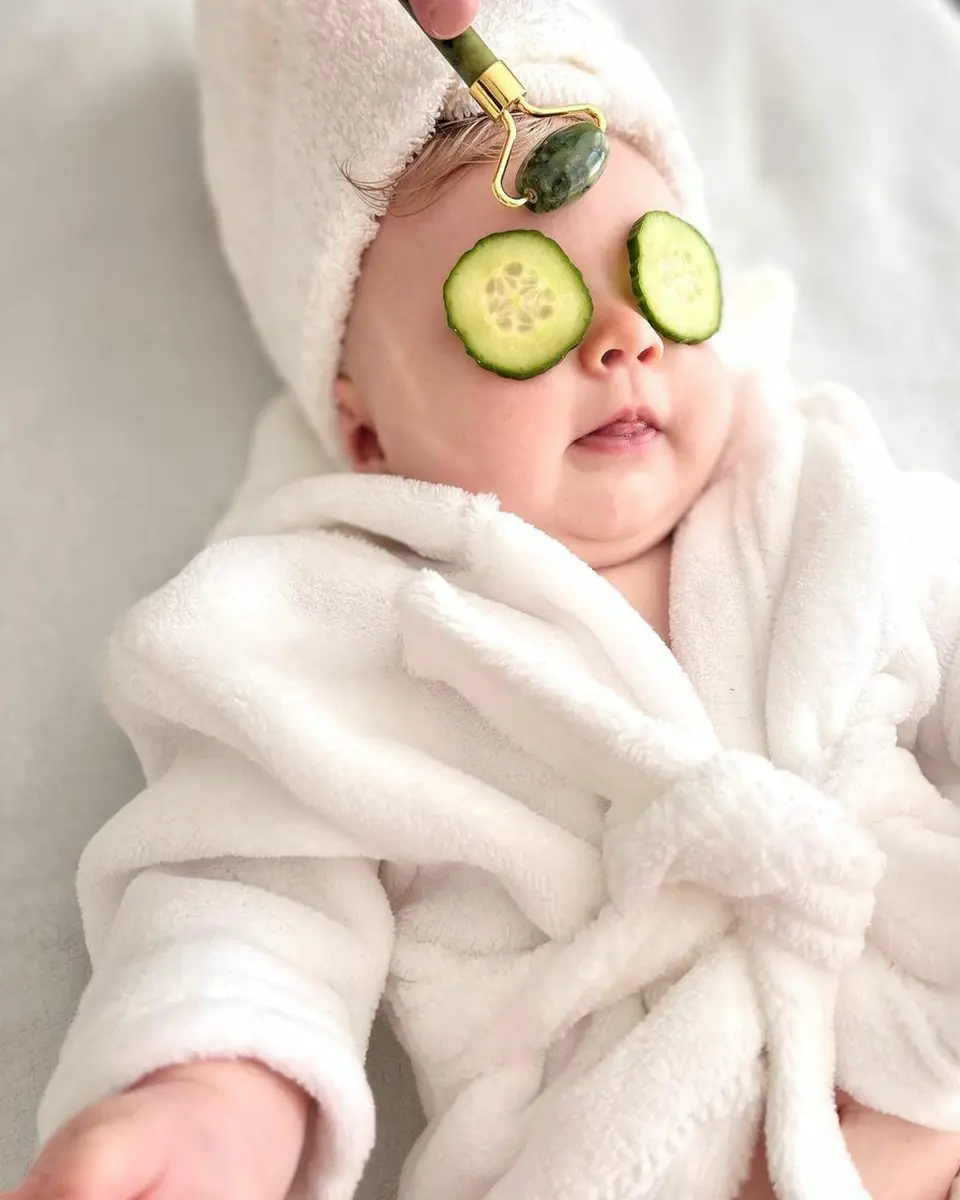 M&G House Newborn Photography Props Baby Bathrobe Set White 6-13 Months | Soft Cotton Crochet - view 7
