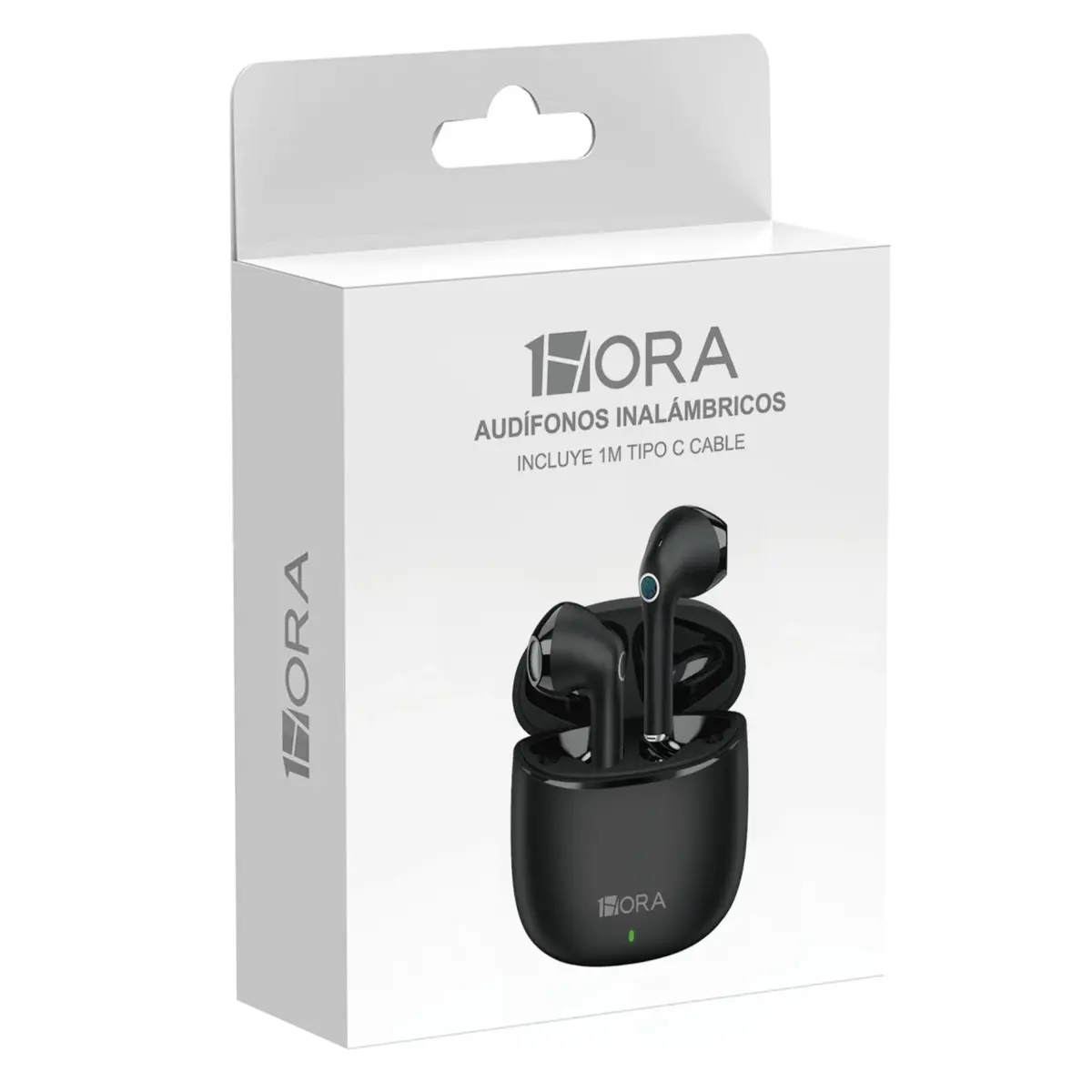 1 Hora Wireless Earbuds Black | Bluetooth 5.3, 22 Hours Playtime, Clear Calls, Deep Bass - view 8