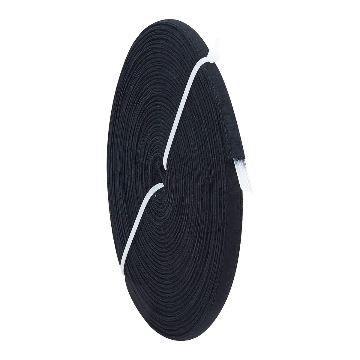 PH PandaHall Cotton Covered Boning, 10mm Wide x 12 Yards Long, Black | Provides Shape and Support for Garments - main product image