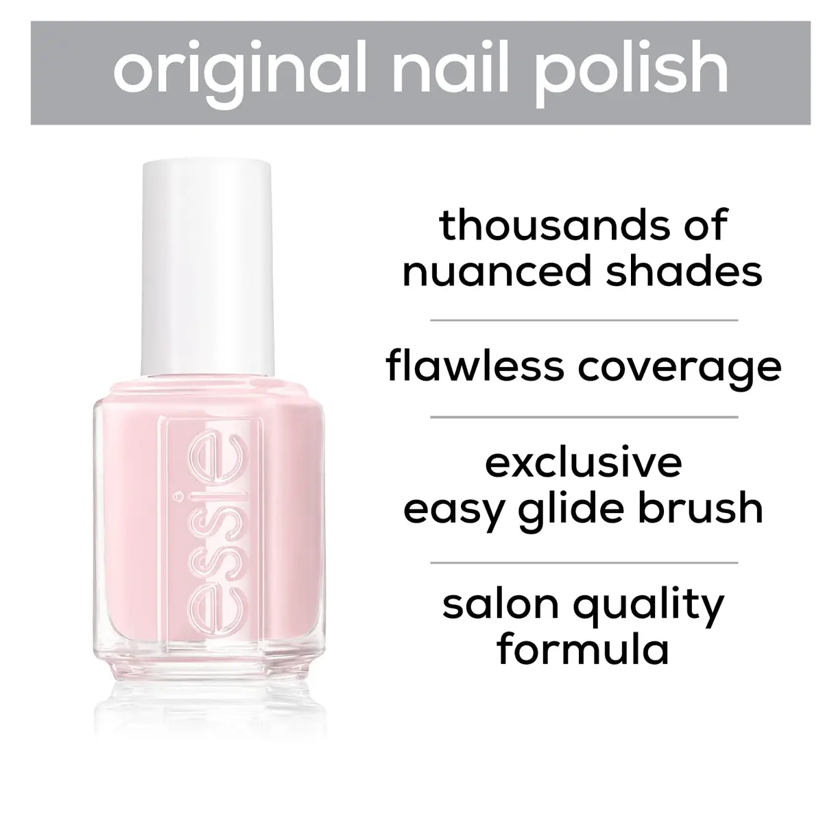 essie Ballet French Manicure Kit 0.92 Fl Oz | Vegan, 8-Free, Salon Quality - view 6
