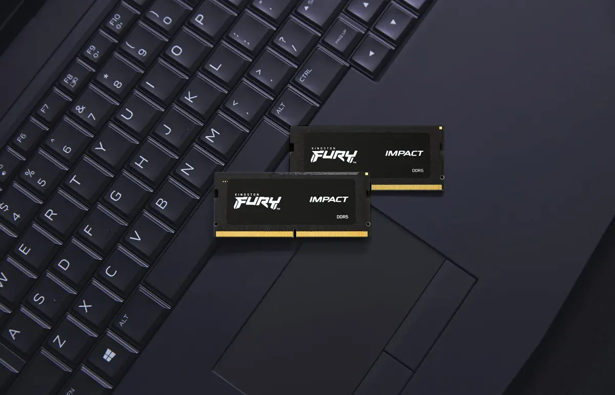 Kingston FURY Impact 64GB (2x32GB) 4800MT/s DDR5 CL38 SODIMM XMP Ready Laptop Memory Kit - view 5
