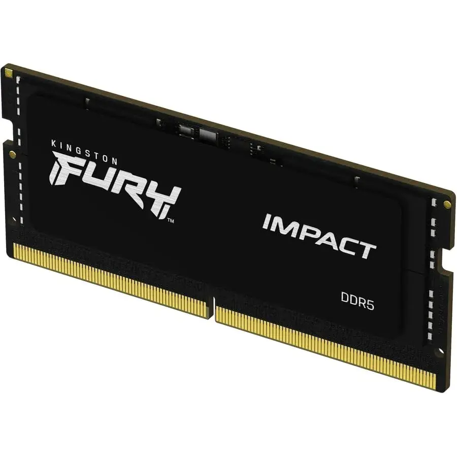 Kingston FURY Impact 64GB (2x32GB) 4800MT/s DDR5 CL38 SODIMM XMP Ready Laptop Memory Kit - view 3