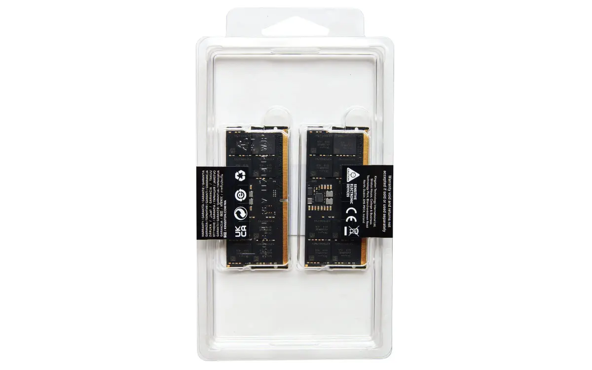 Kingston FURY Impact 64GB (2x32GB) 4800MT/s DDR5 CL38 SODIMM XMP Ready Laptop Memory Kit - view 4