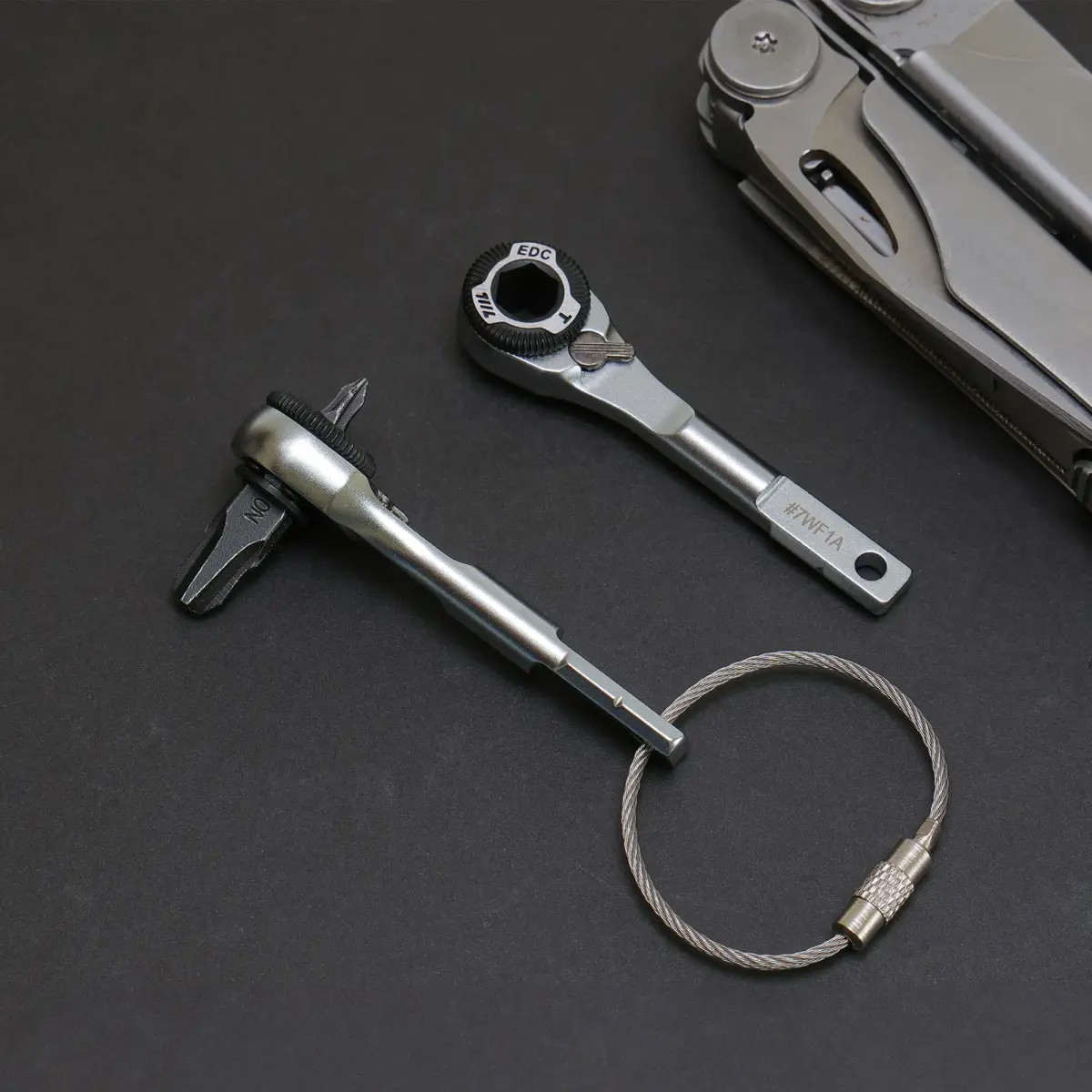 711L EDC Ratchet Wrench for Leatherman Multitools MK2 5.8cm (2.36in) | Precision Tool for Tight Spaces - view 6