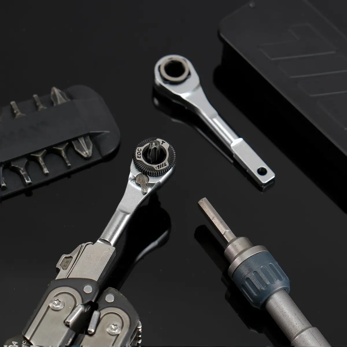 711L EDC Ratchet Wrench for Leatherman Multitools MK2 5.8cm (2.36in) | Precision Tool for Tight Spaces - view 8