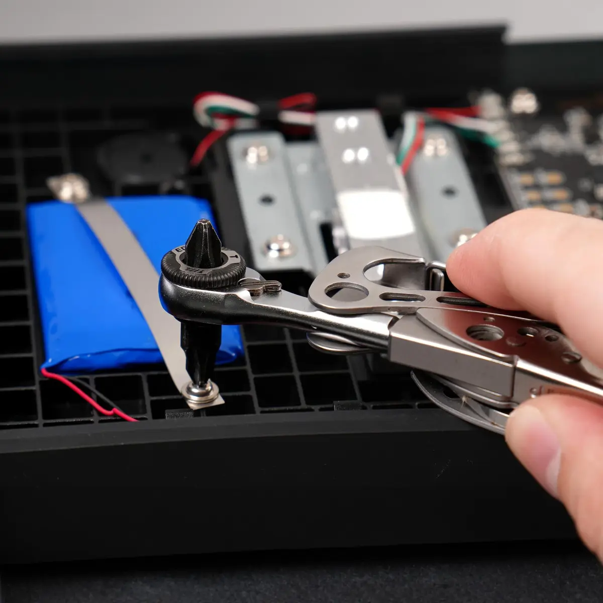 711L EDC Ratchet Wrench for Leatherman Multitools MK2 5.8cm (2.36in) | Precision Tool for Tight Spaces - view 4