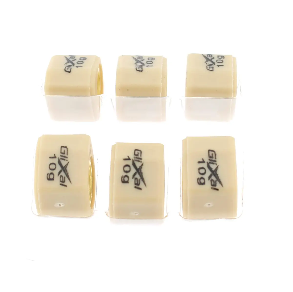 Glixal 18x14mm High Performance Polygon Variator Sliders | Racing Roller Weights for GY6 125cc-150cc Scooters & ATV - view 2