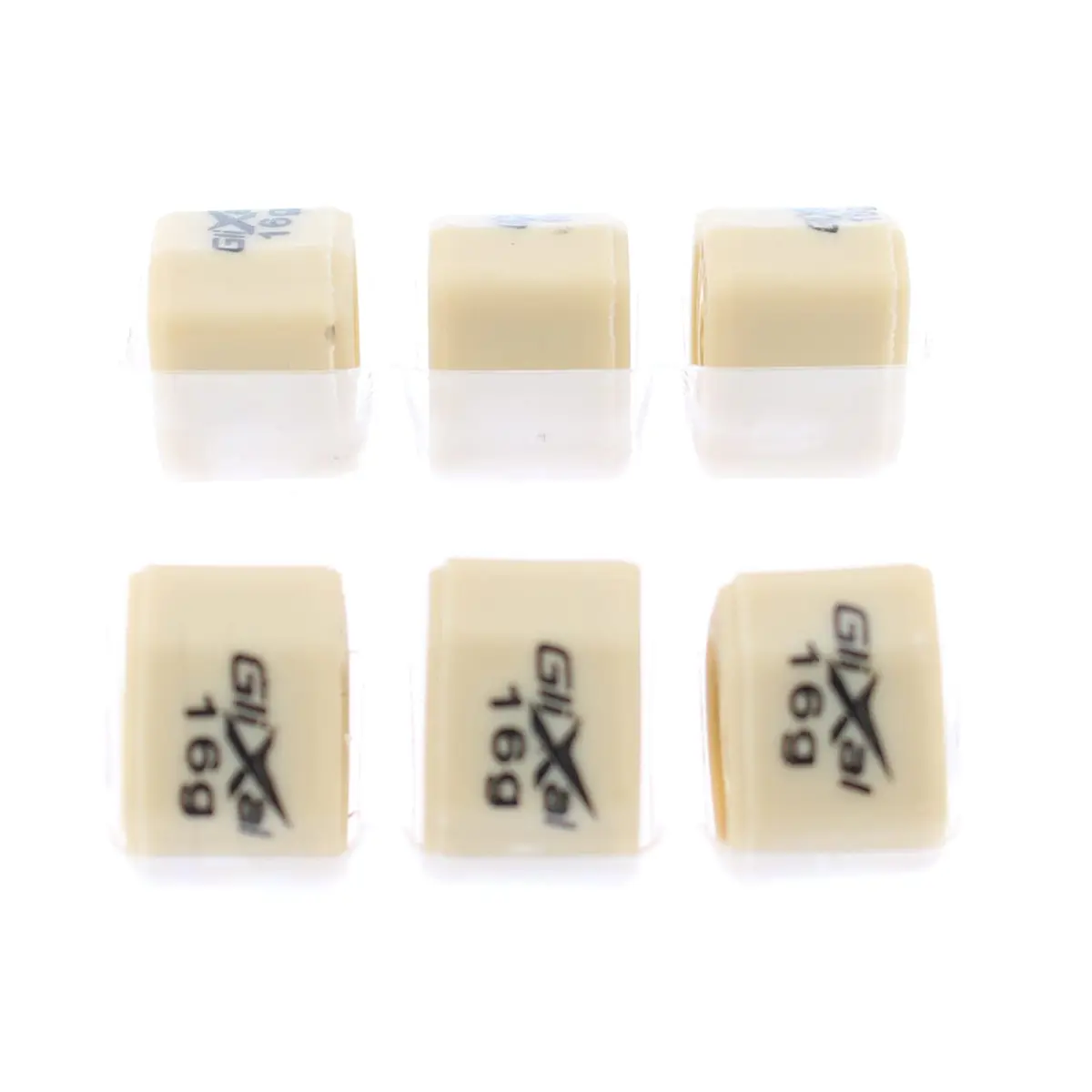Glixal High Performance Polygon Variator Sliders 16g | Racing Roller Weights for GY6 125cc-150cc Scooters & ATV - view 2