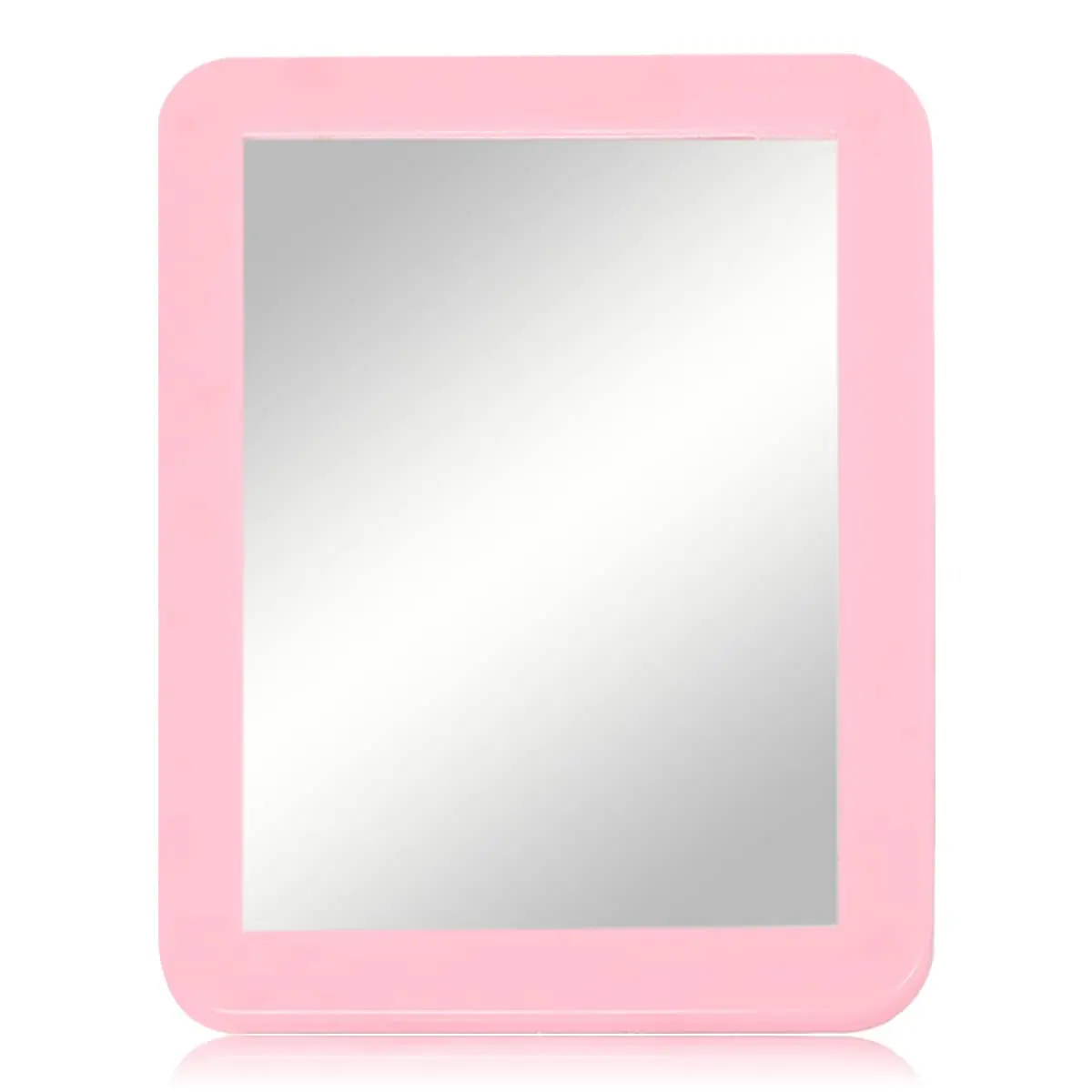 ARTLYMERS Locker Mirror Magnetic 5x7 Real Glass Pink | Compact Locker Accessory - main product image