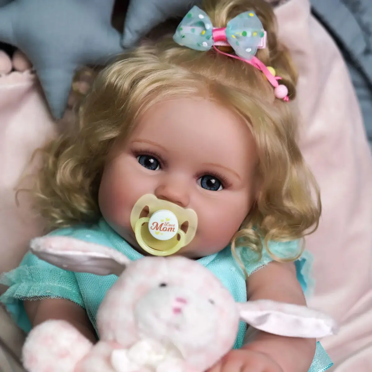 JIZHI 20 Inch Reborn Baby Doll with Accessories | Realistic Lifelike Doll for Ages 3+ - view 3
