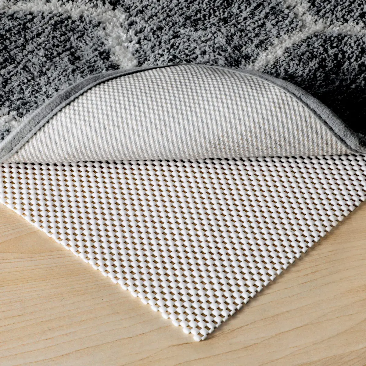 FestiCorp Non Slip Rug Pads 5x7 Ft | Heavy Duty Anti-Slip Rug Grip for Hardwood & Tiles - main product image