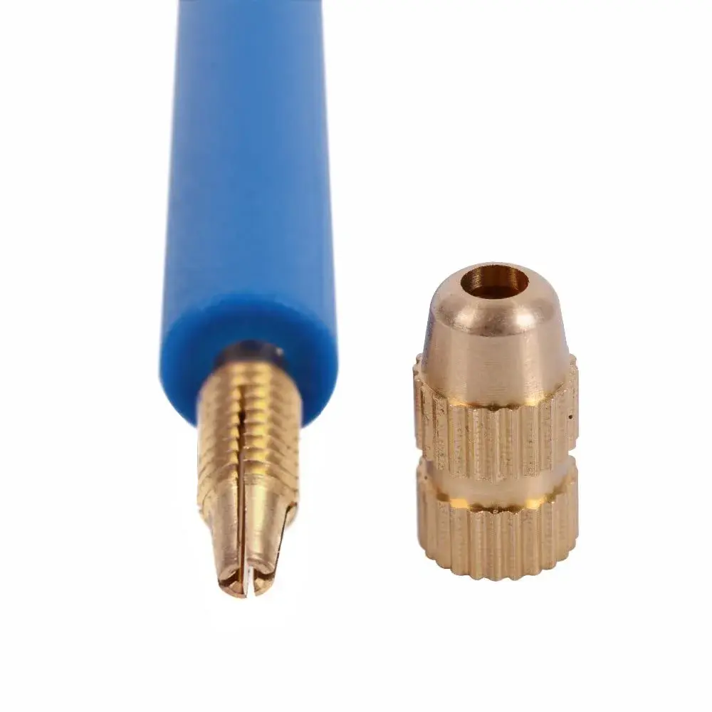 YANTAISIYU Blue Ventilating Needles Set with Holder | 4 Sizes for Lace Wigs - view 5