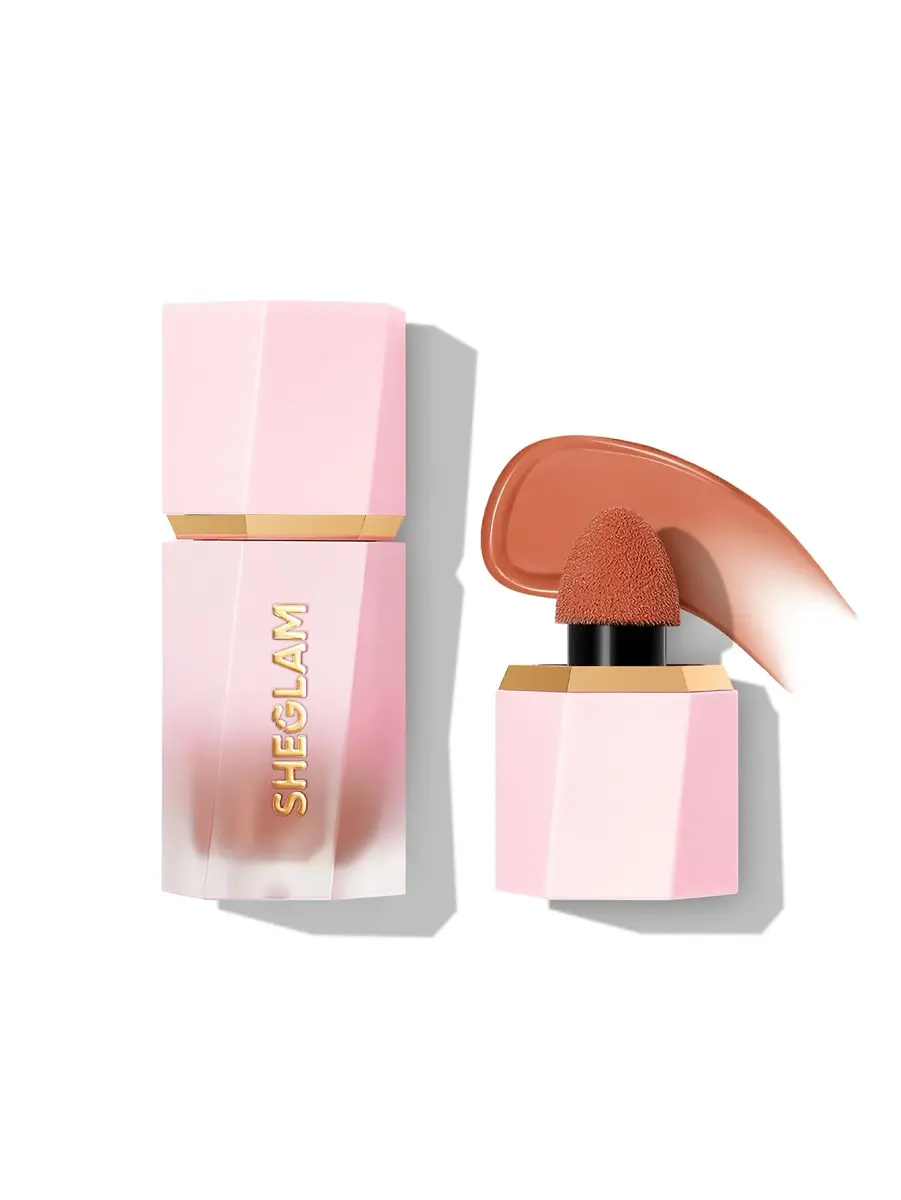 SHEGLAM Color Bloom Liquid Blush - Birthday Suit Matte Finish 5.2ml | Hydrating Gel-Cream Cheek Makeup - main product image