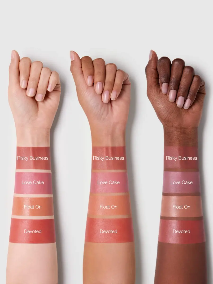 SHEGLAM Color Bloom Liquid Blush - Shimmer Love Cake: Shimmer Finish, Hydrating Gel-Cream for Cheeks, 5.2ml - view 3
