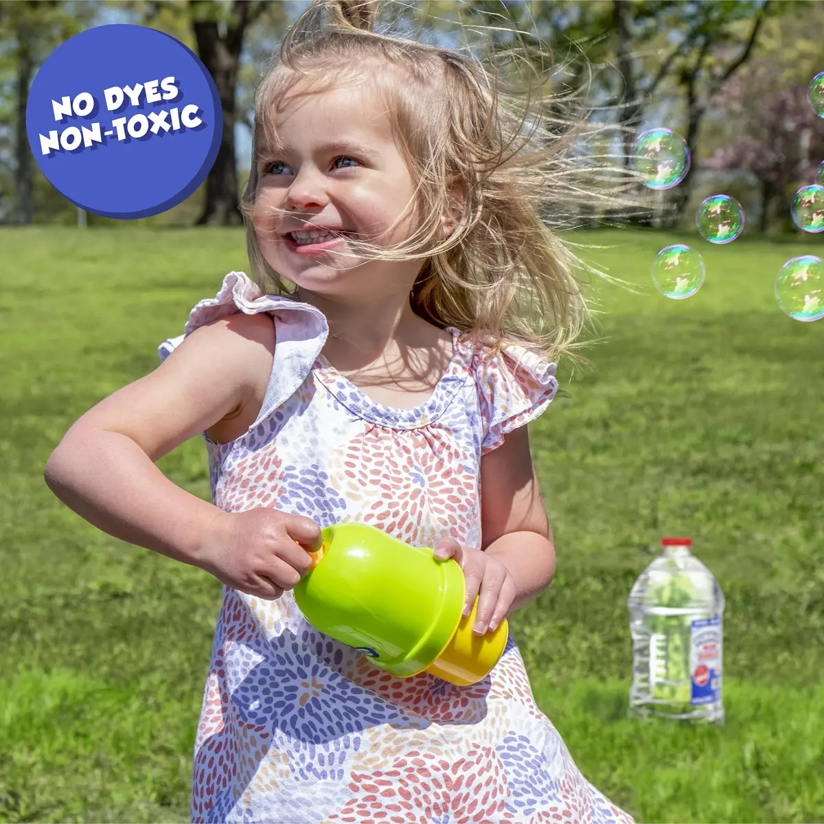 Fubbles Premium Bubble Solution 1.89 L (64 oz) | Non-Toxic, USA-Sourced for All Bubble Machines - view 4