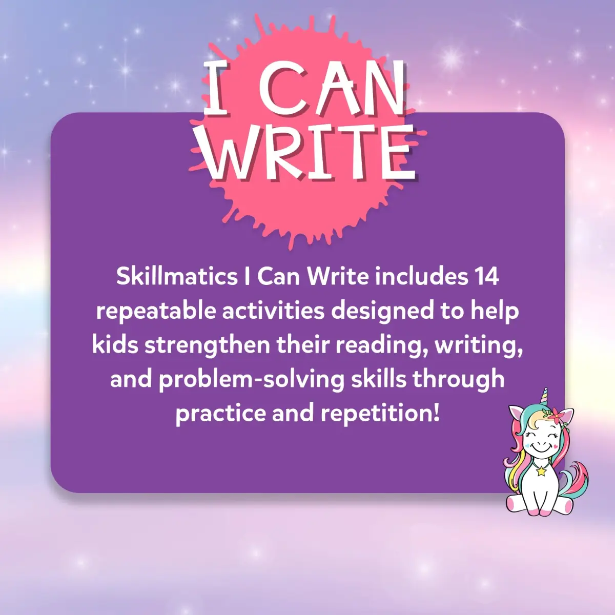 Skillmatics I Can Write Unicorn Edition Learning Activity for Preschoolers | 6 Activity Mats - view 6