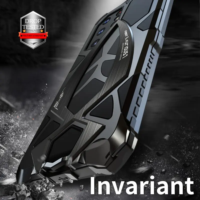 Lunivop Heavy Duty Metal Case for Samsung Galaxy S22 Ultra (6.8 inch) | Military Grade Protection - view 10