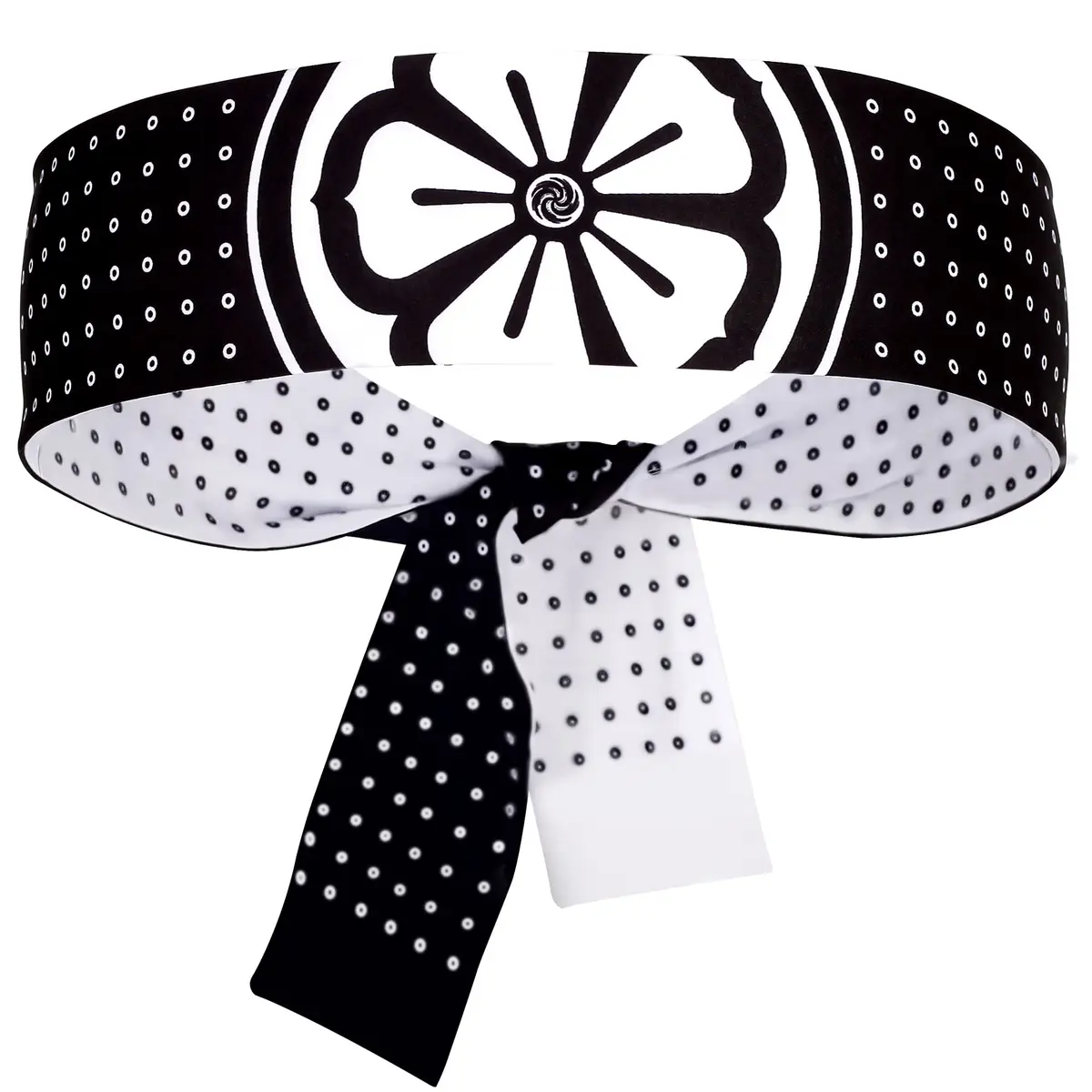 5Chaos Miyagi Do Karate Headband Costume, Daniel Larusso Head Tie 5.1cm (2" W) x 96.5cm (38" L) | Reversible Polyester Blend - main product image