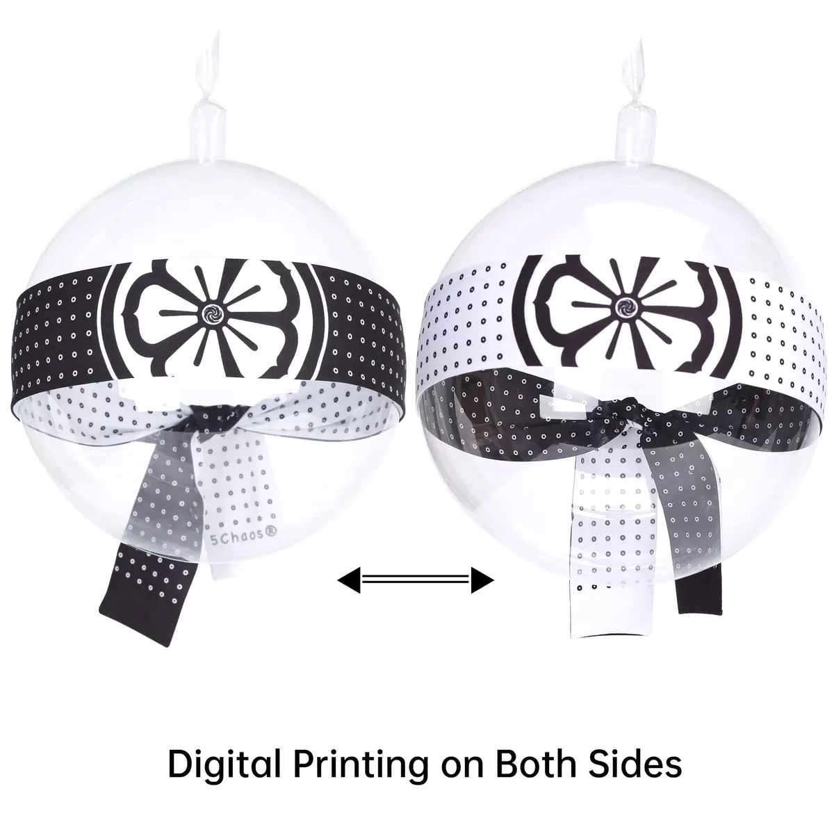 5Chaos Miyagi Do Karate Headband Costume, Daniel Larusso Head Tie 5.1cm (2" W) x 96.5cm (38" L) | Reversible Polyester Blend - view 3
