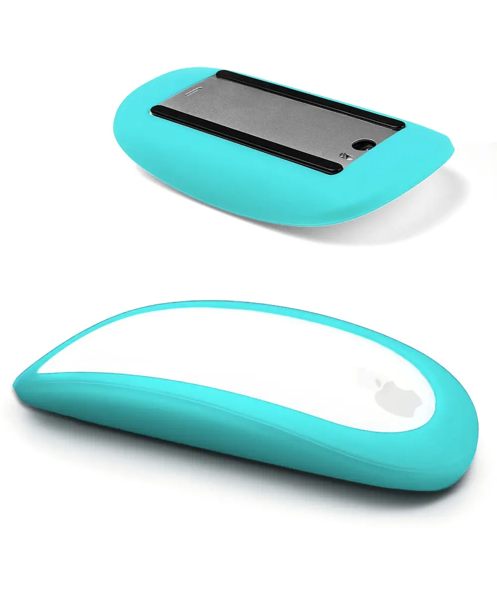 IRAINSUN Magic Mouse Silicone Case Cover for Apple Magic Mouse 1 & 2, Mint Green | Soft Touch Grip - main product image