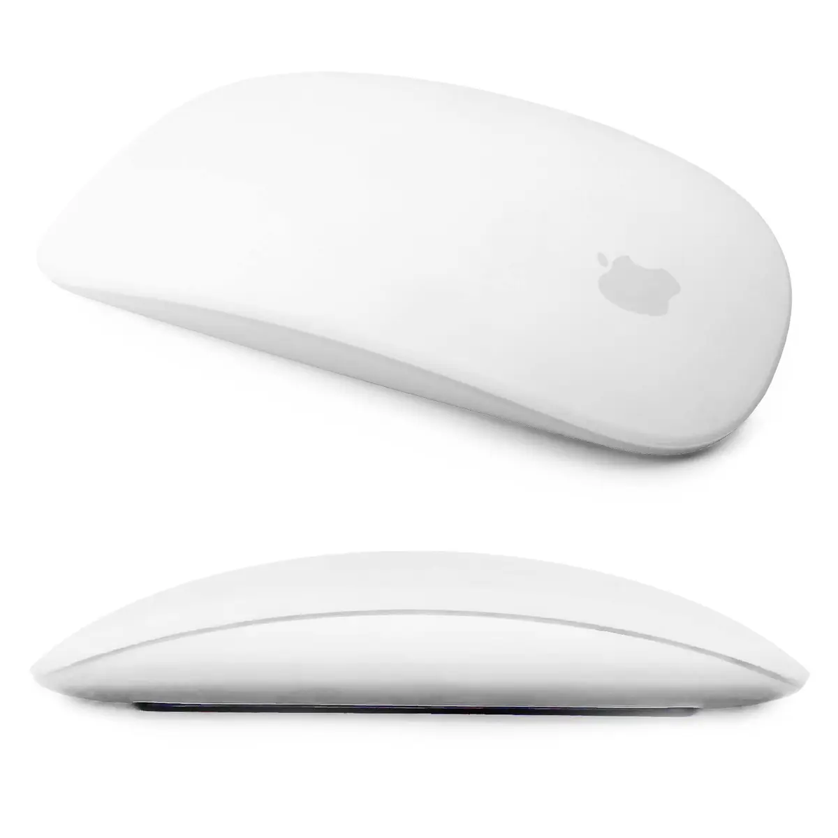IRAINSUN Magic Mouse Silicone Case Cover for Apple Magic Mouse 1 & 2, White | Soft Ultra-Thin Silicone Skin - main product image